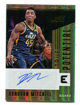 Donovan Mitchell 2017 Panini Essentials #TPDML Autographed Card