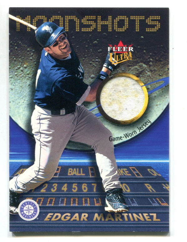 Edgar Martinez 2003 Fleer Ultra Moonshots Jersey Card