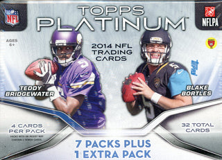 2014 Topps Platinum Retail Blaster Box