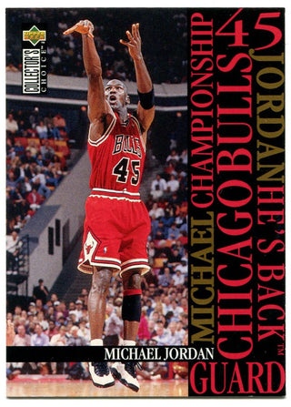 Michael Jordan Upper Deck UD Collectors Choice 1995