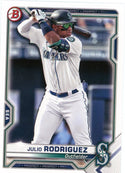 Julio Rodriguez 2021 Bowman Rookie Card