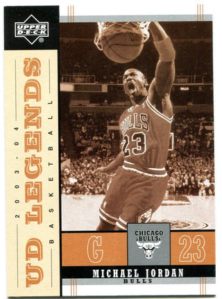 Michael Jordan Upper Deck UD Legends 2003