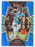 Travis Etienne Jr. 2021 Select Blue Prizm Rookie Card #154