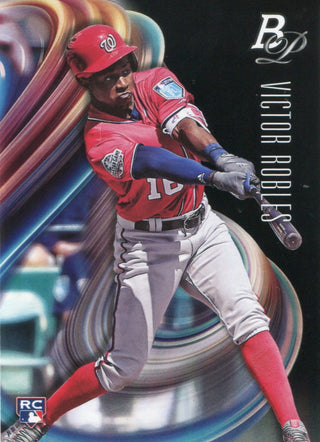 Victor Robles 2018 Bowman Platinum Rookie Card