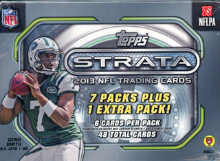 2013 Topps Strata Football Retail Blaster Box