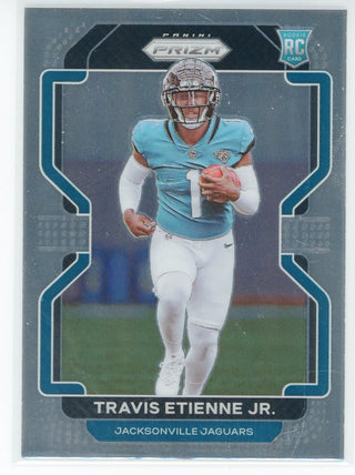 Travis Etienne Jr. 2021 Panini Prizm Rookie Card #344