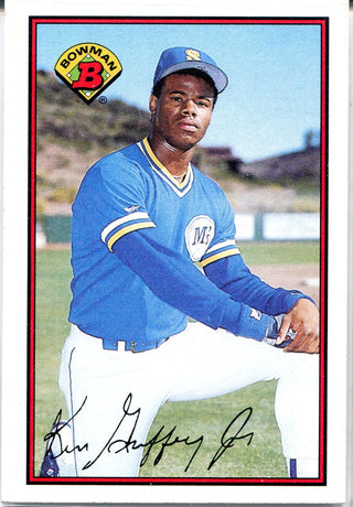 Ken Griffey Jr. 1989 Bowman Rookie Card