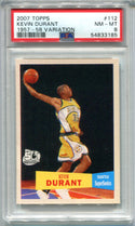 Kevin Durant 2007 Topps 1957-58 Variation PSA MINT 9 RC