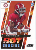 Jameson Williams 2022 Panini Score Hot Rookies Card #HR9