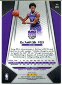 De'Aaron Fox 2017-18 Panini Prizm Rookie Card