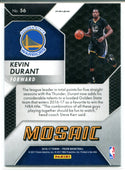 Kevin Durant 2016-17 Panini Prizm Mosiac Card #56