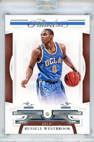 Russell Westbrook 2021 Panini Flawless Collegiate Diamond Card #33