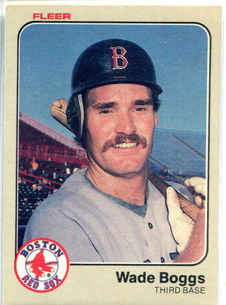 Wade Boggs 1983 Fleer Card #179