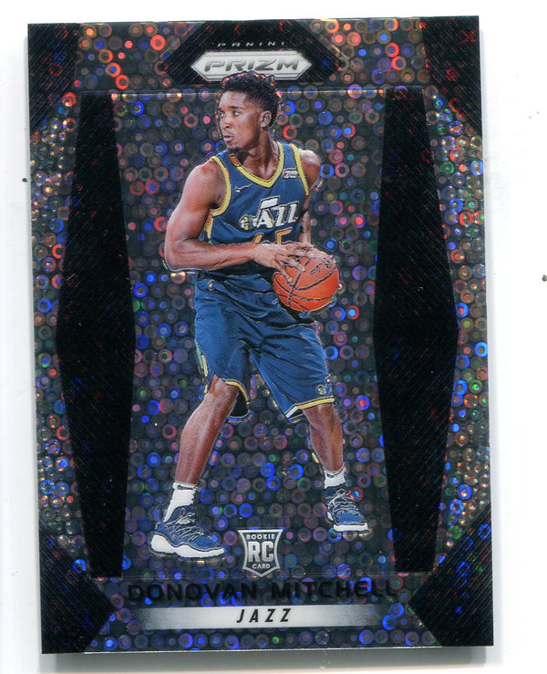 Donovan Mitchell 2017-18 Panini Prizm Fast Break #117 Card