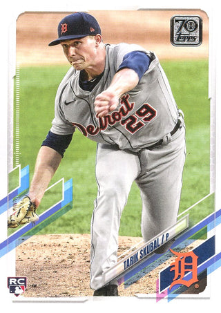 Tarik Skubal 2021 Topps Rookie Card