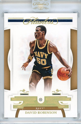 David Robinson 2021 Panini Flawless Collegiate Diamond Card #51