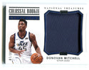 Donovan Mitchell 2017-18 Panini National Treasures Materials #CRM2 87/99 Card