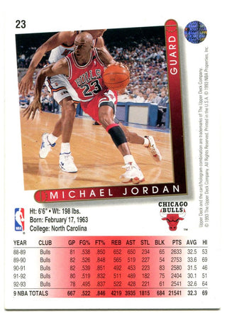 Michael Jordan Upper Deck 1993