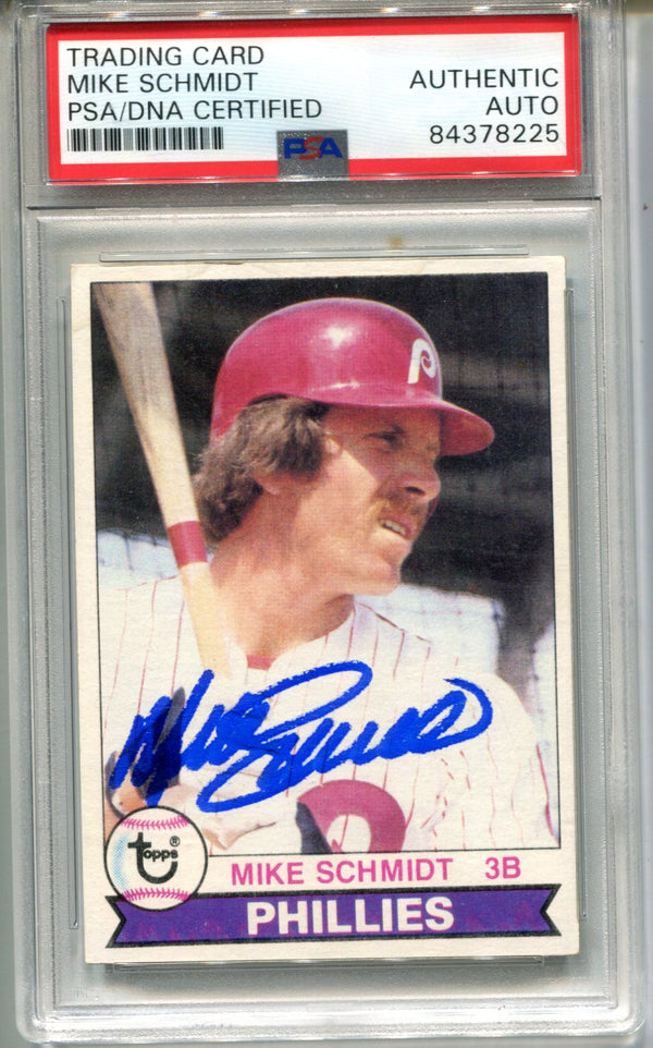 Mike Schmidt 1979 Topps #610 (PSA Auto Authentic) Card