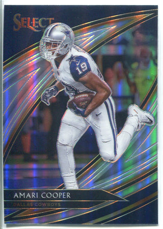 Amari Cooper 2019 Panini Select Silver Prizm Field Level Card