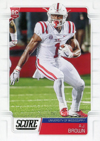 A.J. Brown 2019 Panini Score Rookie Card