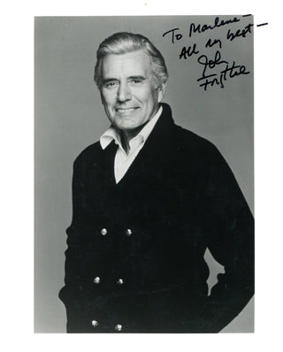 John Forsuthe Autographed 8x10 Photo