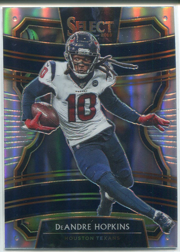 DeAndre Hopkins 2019 Panini Select Silver Prizm Concourse Card