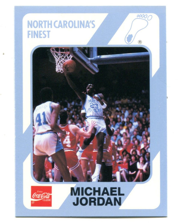 Michael Jordan 1989 Coca-Cola North Carolinas Finest Card #14