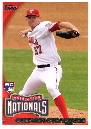 Stephen Strasburg 2010 Topps Rookie Card