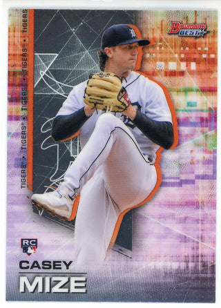 Casey Mize 2021 Bowman's Best Rookie Card #97