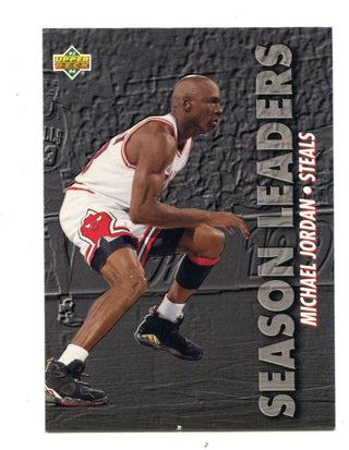 Michael Jordan 1993 Upper Deck Season Leaders #171