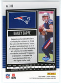 Bailey Zappe 2022 Panini Score Rookie Card #310