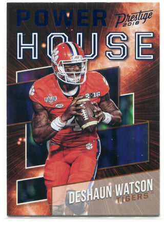 DeShaun Watson 2018 Panini Prestige Power House Xtra Points Card #PH-DW