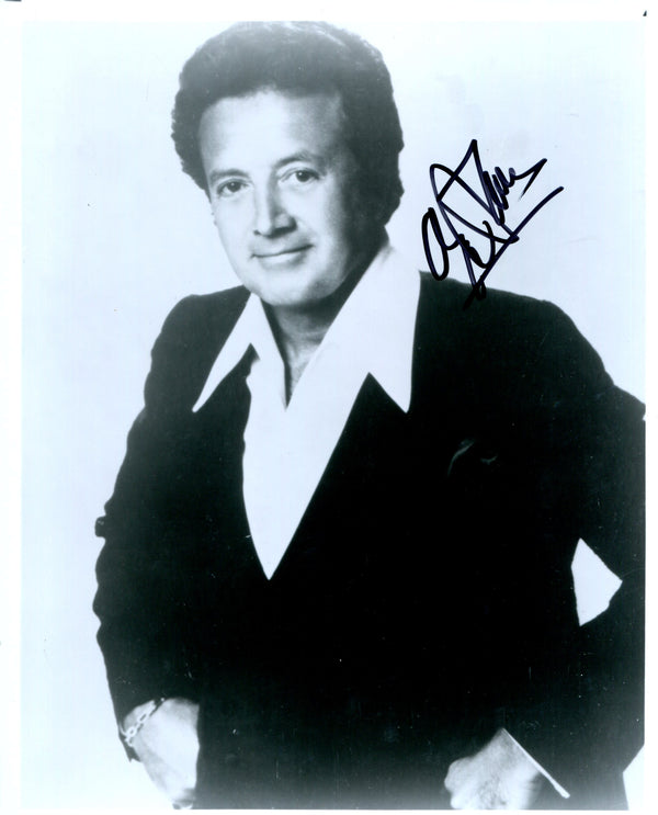 Vic Damone Autographed Black & White 8x10 Photo