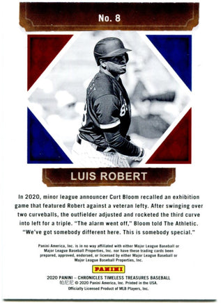 Luis Robert Panini Timeless treasures Rookie Card