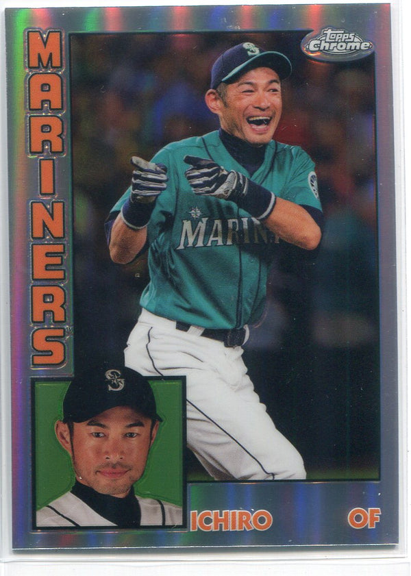 Ichiro Suzuki 2019 Topps Chrome Refractor Insert Card