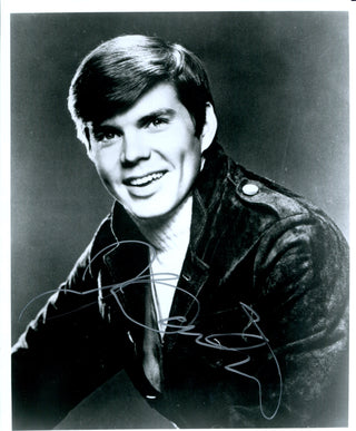 John Davidson Autographed Black & White 8x10 Photo