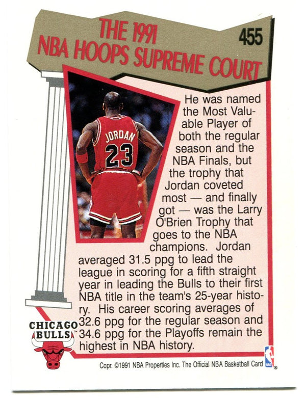 Michael Jordan Supreme Court NBA Hoops