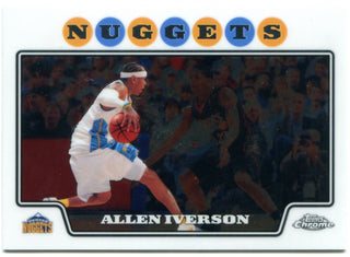 Allen Iverson Topps Chrome 2008