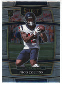 Nico Collins 2021 Panini Select Rookie Card #69