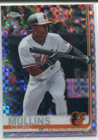 Cedric Mullins 2019 Topps Chrome X-Fractor Refractor Rookie Card