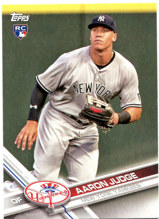 Aaron Judge Topps 2017 Rookie Card #NYY-16