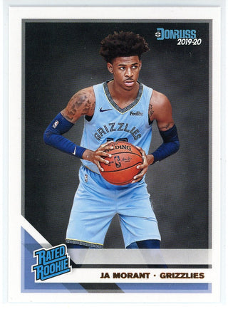 Ja Morant 2019-20 Panini Donruss Rated Rookie Card #202