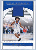 Tyrese Maxey 2021 Panini National Treasures Collegiate Patch Card #TTM-TM