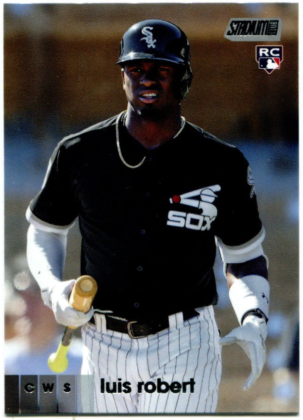 Luis Robert Topps Stadium Club Rookie 2020