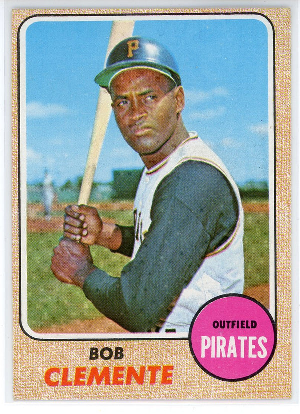 Roberto Clemente 1968 Topps Card #150