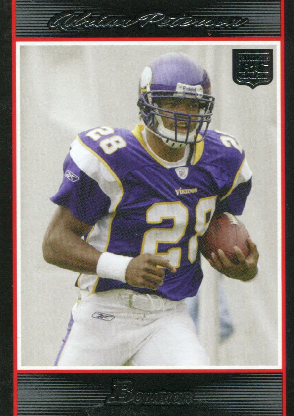 Adrian Peterson 2007 Bowman Rookie Card