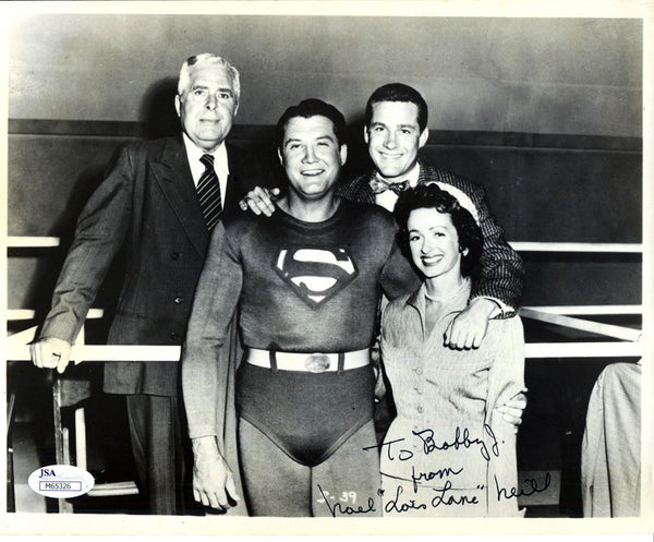 Noel Neill Autographed Lois Lane 8x10 Photo (JSA)