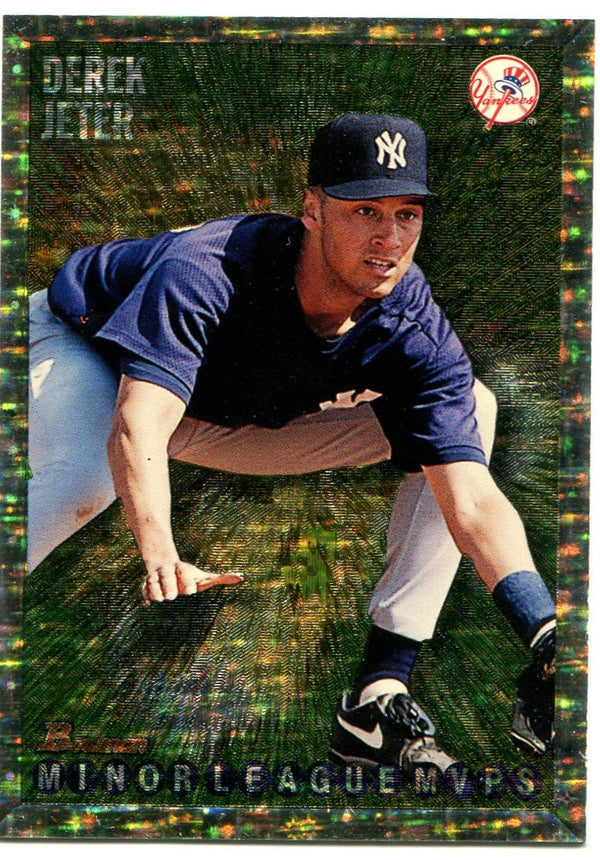 Derek Jeter Bowman 1995 Minor League MVP