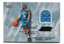 Eddie Jones 2000 Fleer Feel The Game Jersey Card